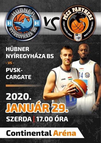 Szerdán a PVSK-Cargate csapatát fogadjuk